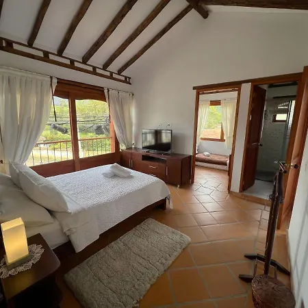 Refugio Khalma De La Montana Apartment Villa de Leyva Exterior photo